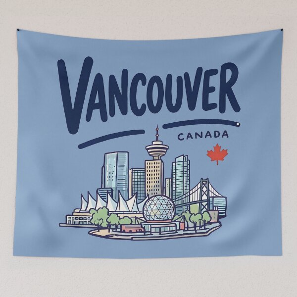 Item preview, Vancouver British Columbia Canada  designed and sold by HowToCanadian.