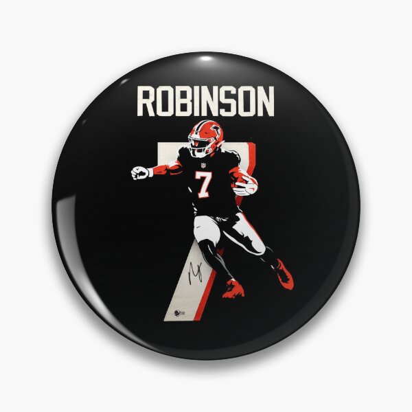 Item preview, Bijan Robinson Falcons #7 Minimalist Art designed and sold by TheArtOfCar.