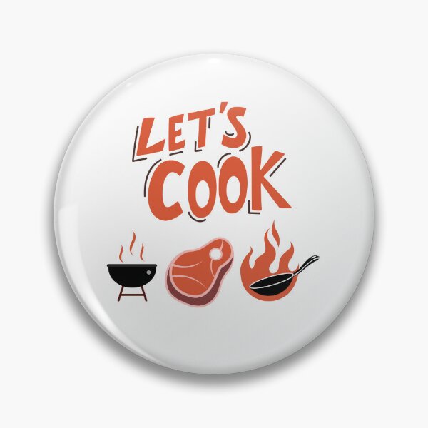 Item preview, Let’s Cook | Simple Kitchen Apron designed and sold by RALYSHOP.