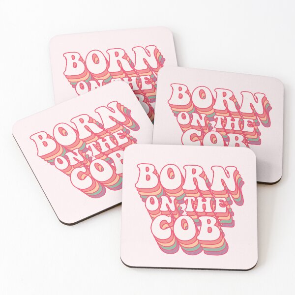 Item preview, Born on the cob | proud to be corny designed and sold by MamSelle.