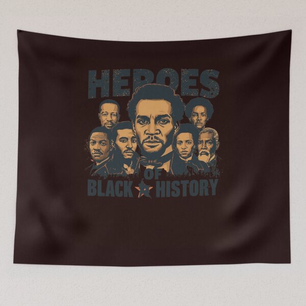 Item preview, Funny Retro Heroes-of-Black-history Vintage designed and sold by WeirdlyRare.