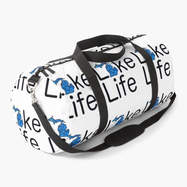 Item preview, Michigan lake life | smitten with the mitten | Great Lake State | water pattern designed and sold by hollycooper.