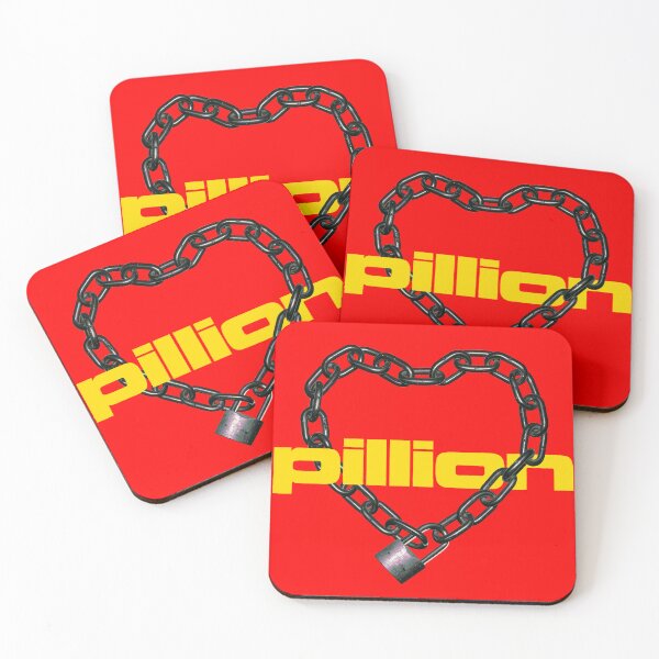 Item preview, Pillion Movie Heart Chain Industrial Graphic Art designed and sold by ironpalette.