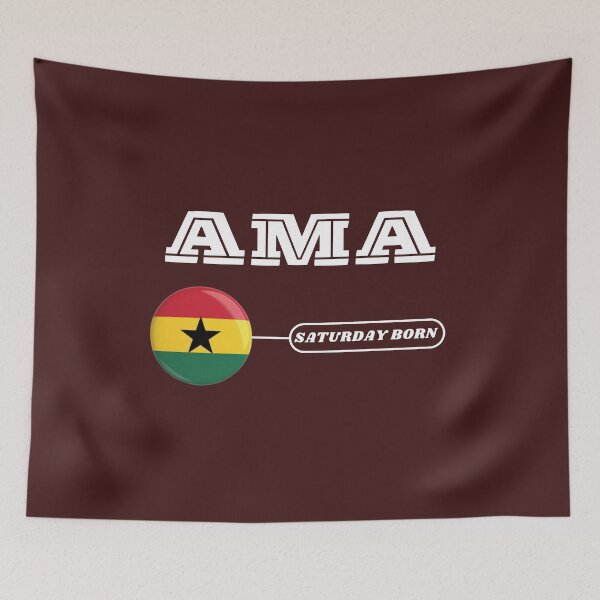 Item preview, Ama T-shirt/ apparel, Ghana name, Akan name for female born on Saturday. designed and sold by alphagrace.