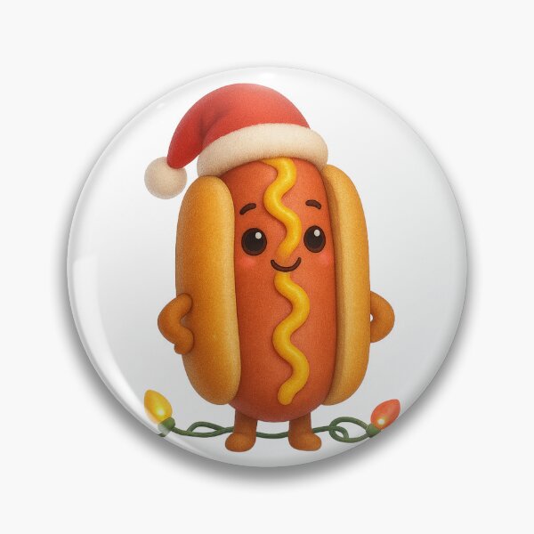 Item preview, Christmas Hot Dog designed and sold by Sillytoe.