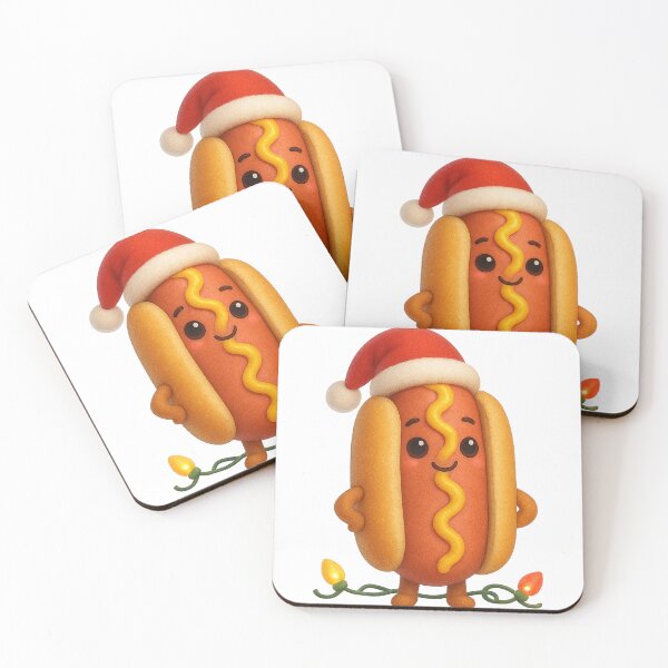Item preview, Christmas Hot Dog designed and sold by Sillytoe.