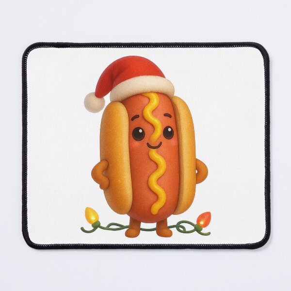 Item preview, Christmas Hot Dog designed and sold by Sillytoe.
