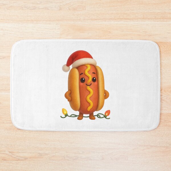 Item preview, Christmas Hot Dog designed and sold by Sillytoe.