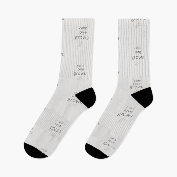 Item preview, Calm Love Grows Minimal Botanical Design designed and sold by Minimalist Typography.