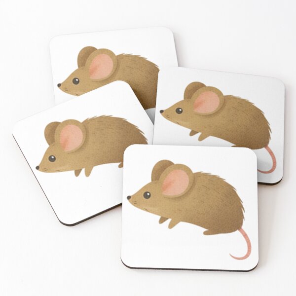 Item preview, Cute Little Mouse – Pastel Little Paws Illustration designed and sold by Foxia-Illustria.