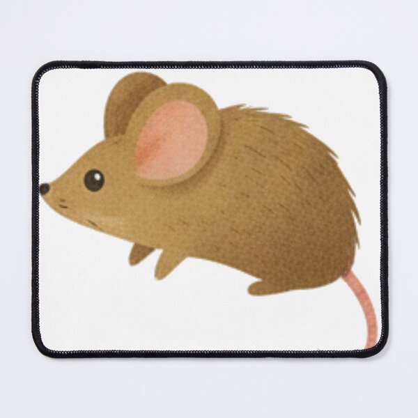 Item preview, Cute Little Mouse – Pastel Little Paws Illustration designed and sold by Foxia-Illustria.
