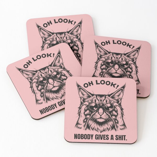 Item preview, Oh Look - Nobody gives a shit designed and sold by MMPrintsDesign.