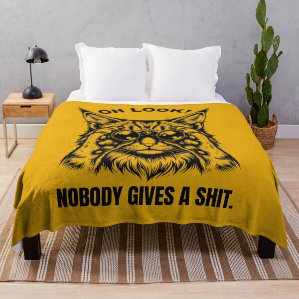 Item preview, Oh Look - Nobody gives a shit designed and sold by MMPrintsDesign.