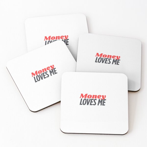 Item preview, Money Loves Me Manifestation Sticker designed and sold by CreativePallavi.