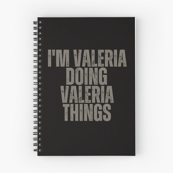 Item preview, I'M VALERIA DOING VALERIA THINGS Shirt Funny Christmas Gift Idea designed and sold by WeirdlyRare.