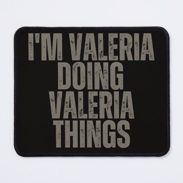 Item preview, I'M VALERIA DOING VALERIA THINGS Shirt Funny Christmas Gift Idea designed and sold by WeirdlyRare.