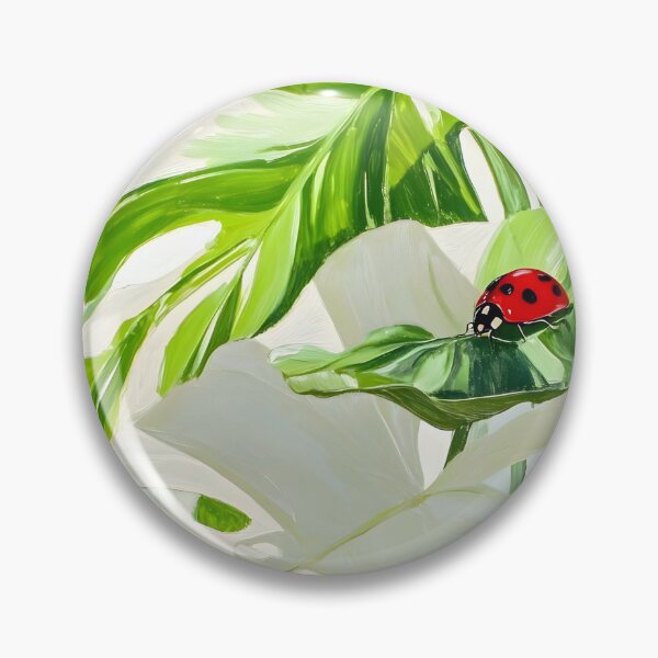 Item preview, Monstera Albo, ladybug  designed and sold by Lilja888.