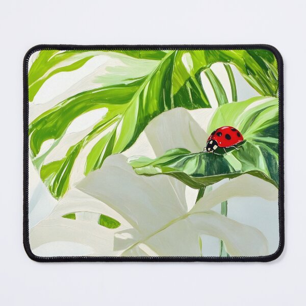 Item preview, Monstera Albo, ladybug designed and sold by Lilja888.