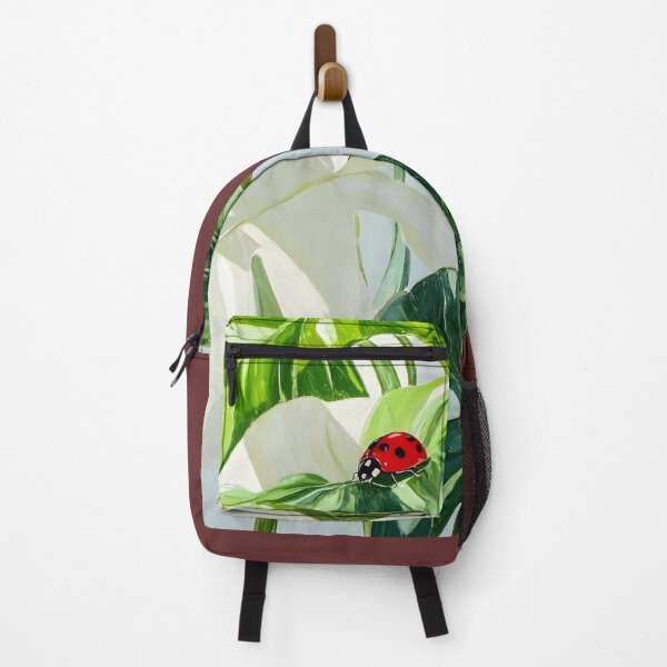 Item preview, Monstera Albo, ladybug  designed and sold by Lilja888.