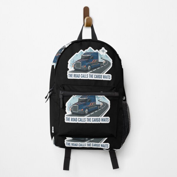 Item preview, The Road Calls Trucker Design designed and sold by BounoWorld.