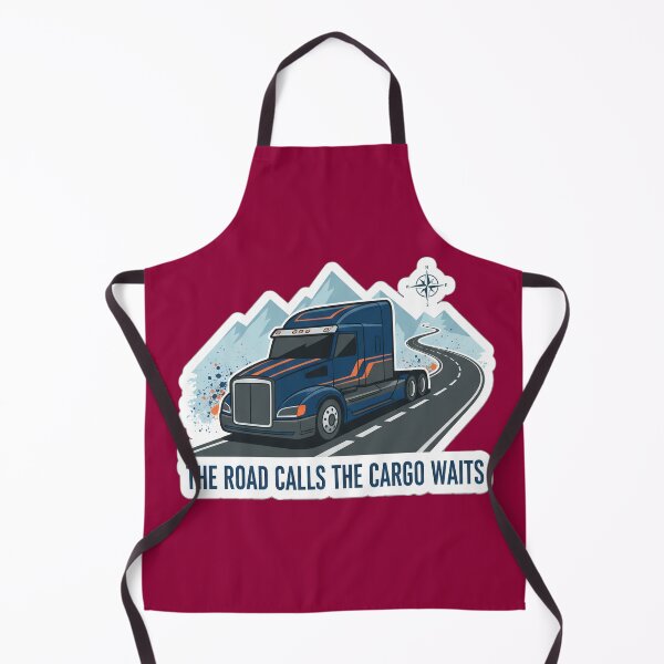 Item preview, The Road Calls Trucker Design designed and sold by BounoWorld.