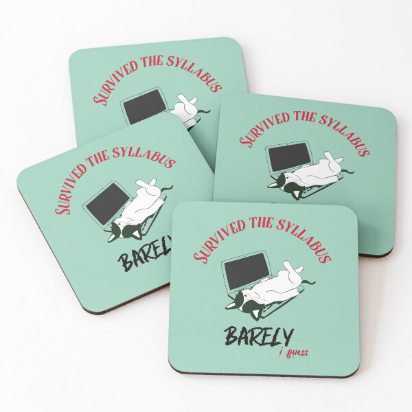 Item preview, Survived The Syllabus Barely I guess designed and sold by Zoaluxe.