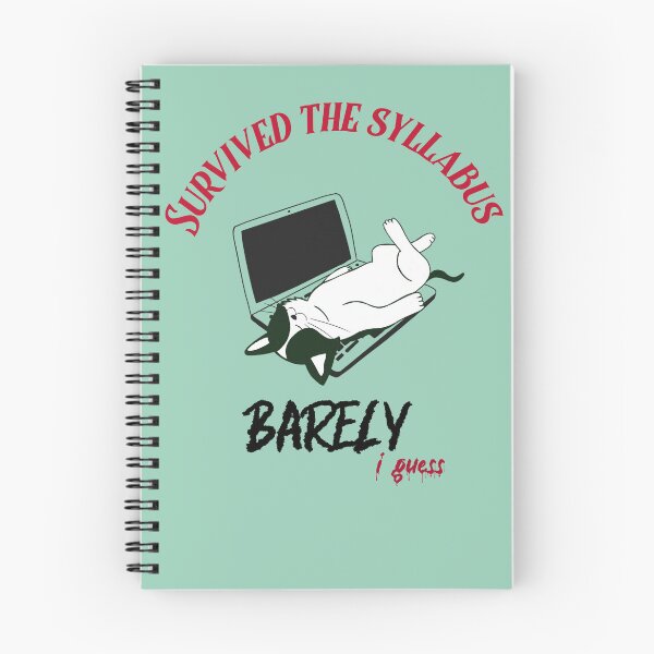 Item preview, Survived The Syllabus Barely I guess designed and sold by Zoaluxe.