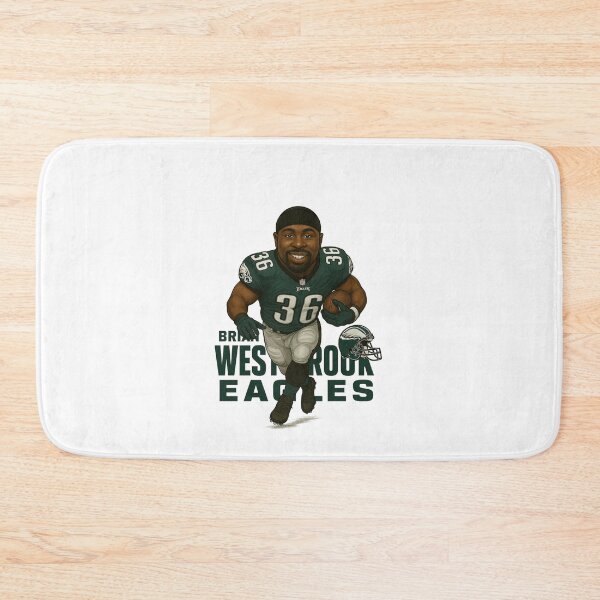 Item preview, Brian Westbrook Eagles Running Back Action Caricature designed and sold by TheArtOfCar.