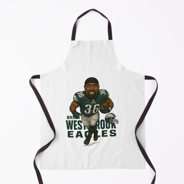 Item preview, Brian Westbrook Eagles Running Back Action Caricature designed and sold by TheArtOfCar.