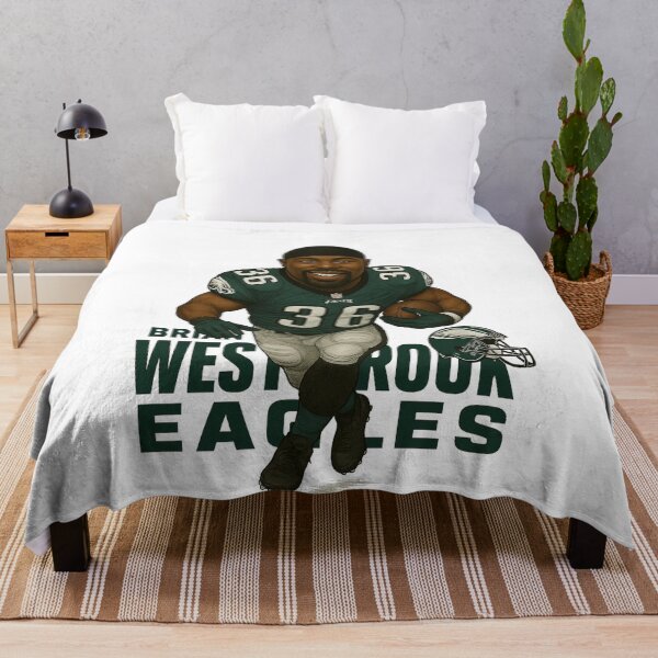 Item preview, Brian Westbrook Eagles Running Back Action Caricature designed and sold by TheArtOfCar.