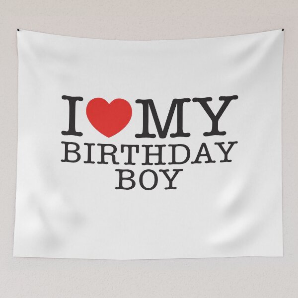 Item preview, I Love My Birthday Boy designed and sold by shitpostee.