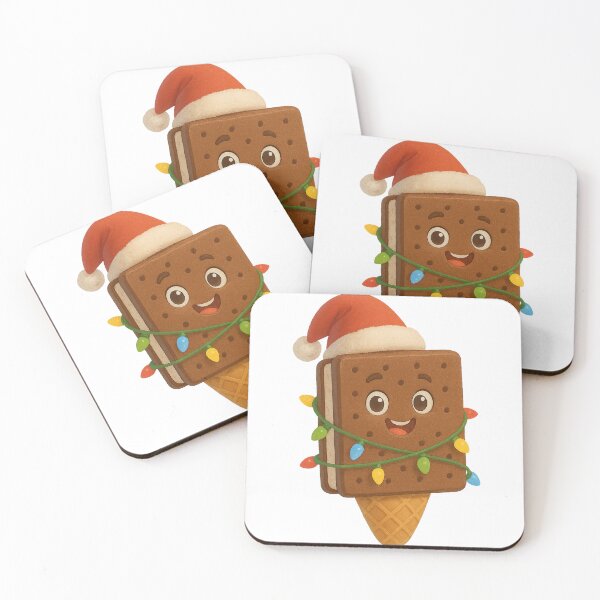 Item preview, Christmas Ice Cream Sandwich designed and sold by Sillytoe.