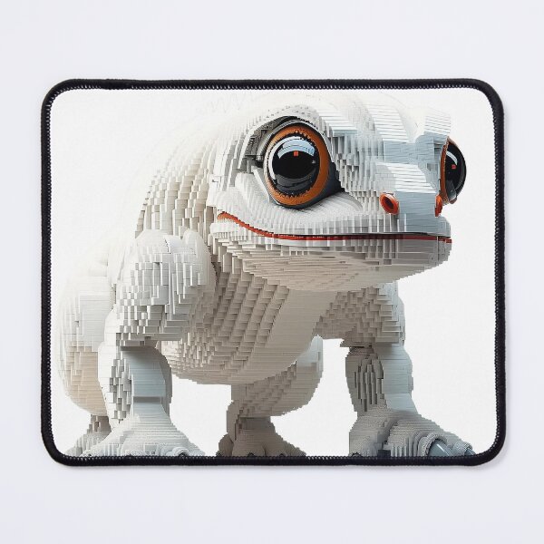 Item preview, White Frog Blocky Creature designed and sold by Flex Brix.