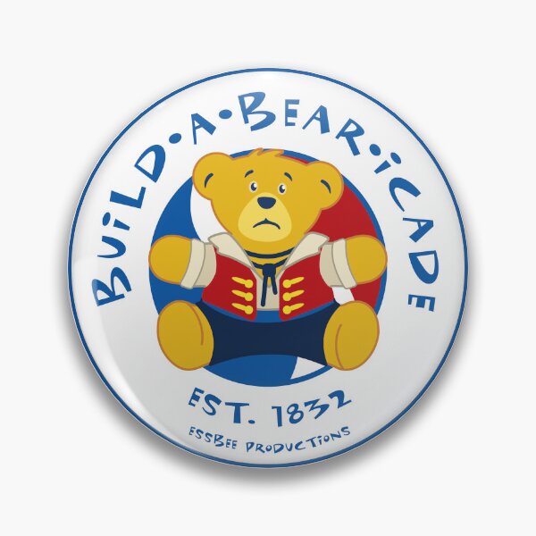 Item preview, Build-A-Bear-icade - Les Misérables Mashup (White) designed and sold by EssbeePrdctns.