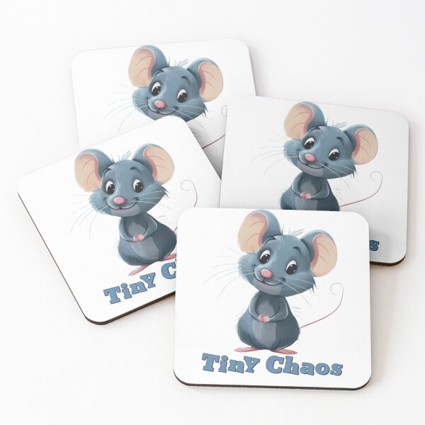 Item preview, Street Mouse Soft Chaos Collection – Tiny Chaos Cute Sarcastic Mouse Meme Illustration designed and sold by MiraLumeStudio.