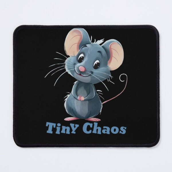 Item preview, Street Mouse Soft Chaos Collection – Tiny Chaos Cute Sarcastic Mouse Meme Illustration designed and sold by MiraLumeStudio.