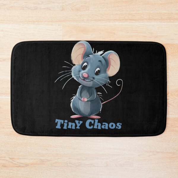 Item preview, Street Mouse Soft Chaos Collection – Tiny Chaos Cute Sarcastic Mouse Meme Illustration designed and sold by MiraLumeStudio.