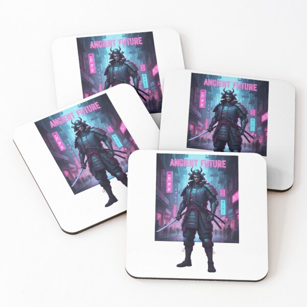 Item preview, Ancient Future Samurai - Cyberpunk Neo-Kyoto Warrior designed and sold by SystemOutDesing.