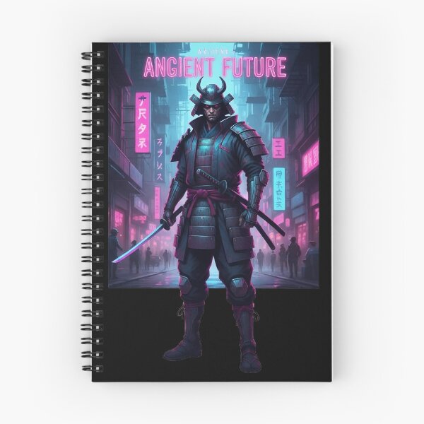 Item preview, Ancient Future Samurai - Cyberpunk Neo-Kyoto Warrior designed and sold by SystemOutDesing.