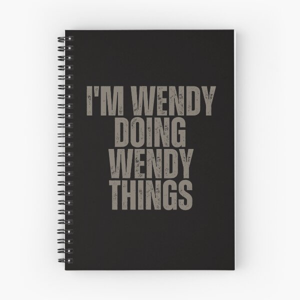 Item preview, I'M WENDY DOING WENDY THINGS Shirt Funny Christmas Gift Idea designed and sold by WeirdlyRare.
