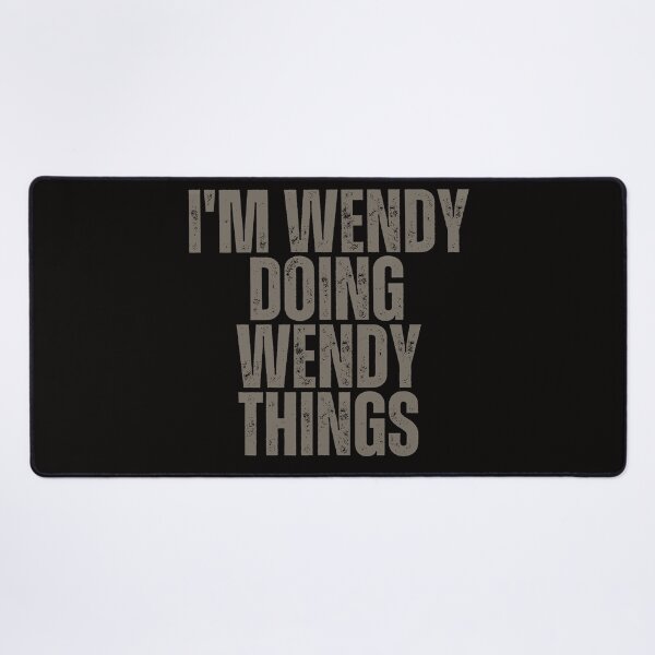 Item preview, I'M WENDY DOING WENDY THINGS Shirt Funny Christmas Gift Idea designed and sold by WeirdlyRare.