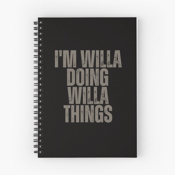 Item preview, I'M WILLA DOING WILLA THINGS Shirt Funny Christmas Gift Idea designed and sold by WeirdlyRare.