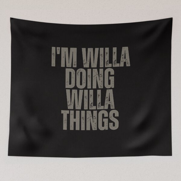 Item preview, I'M WILLA DOING WILLA THINGS Shirt Funny Christmas Gift Idea designed and sold by WeirdlyRare.