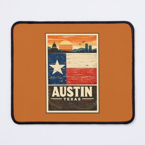 Item preview, Austin Texas designed and sold by Broken Antler Designs .