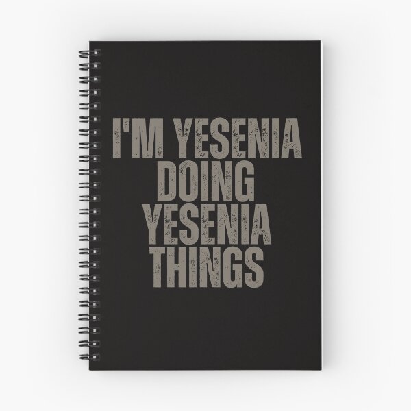 Item preview, I'M YESENIA DOING YESENIA THINGS Shirt Funny Christmas Gift Idea designed and sold by WeirdlyRare.