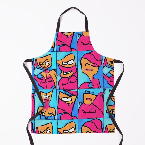 Item preview, Cubism Comic Faces - Seamless Pattern designed and sold by Chubuter.