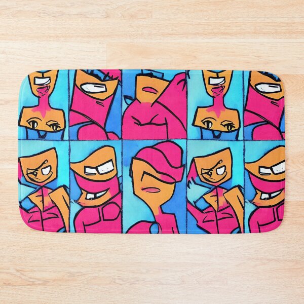 Item preview, Cubism Comic Faces - Seamless Pattern designed and sold by Chubuter.
