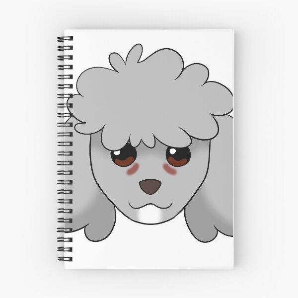 Item preview, Light Grey Standard Cut Poodle White Chin Tear Stains designed and sold by OliRoseArt.