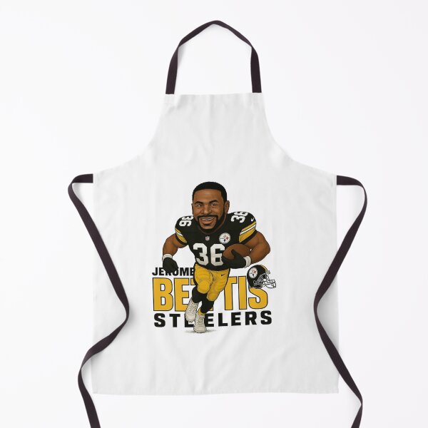 Item preview, Jerome Bettis Running Back Action Caricature designed and sold by TheArtOfCar.
