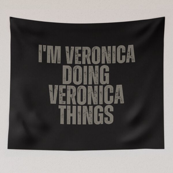 Item preview, I'M VERONICA DOING VERONICA THINGS Shirt Funny Christmas Gift Idea designed and sold by WeirdlyRare.